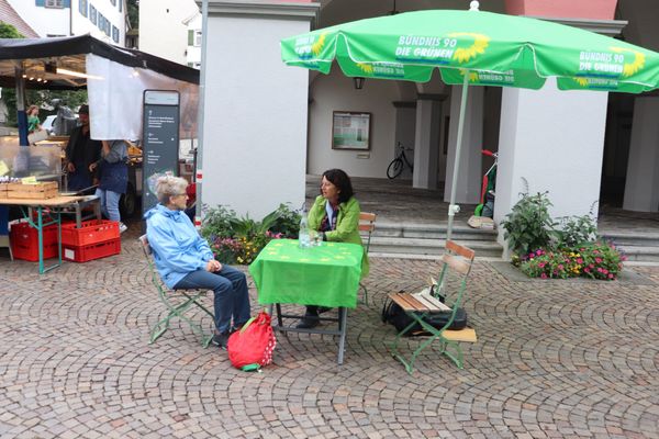 Marktgespräch in Leutkirch